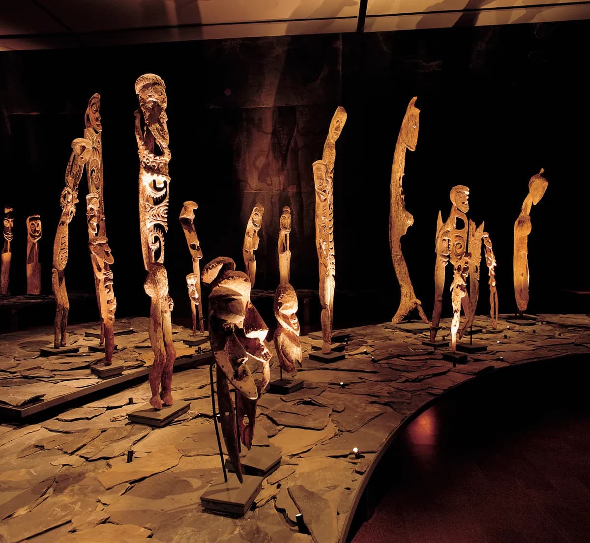 Naturkundemuseum Basel Glasfaserbeleuchtung